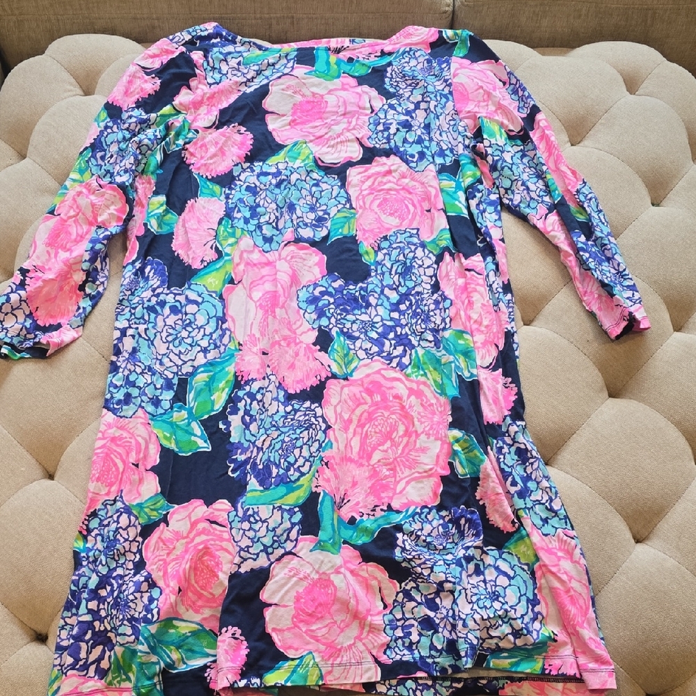 Lilly Pulitzer  Dress - Pink and Blue Floral